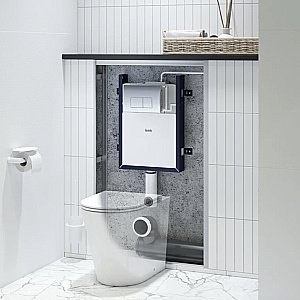 Смывной бачок скрытого монтажа Iddis Optima Home OPH0GCCi32K клавиша хром купить в интернет-магазине сантехники Sanbest