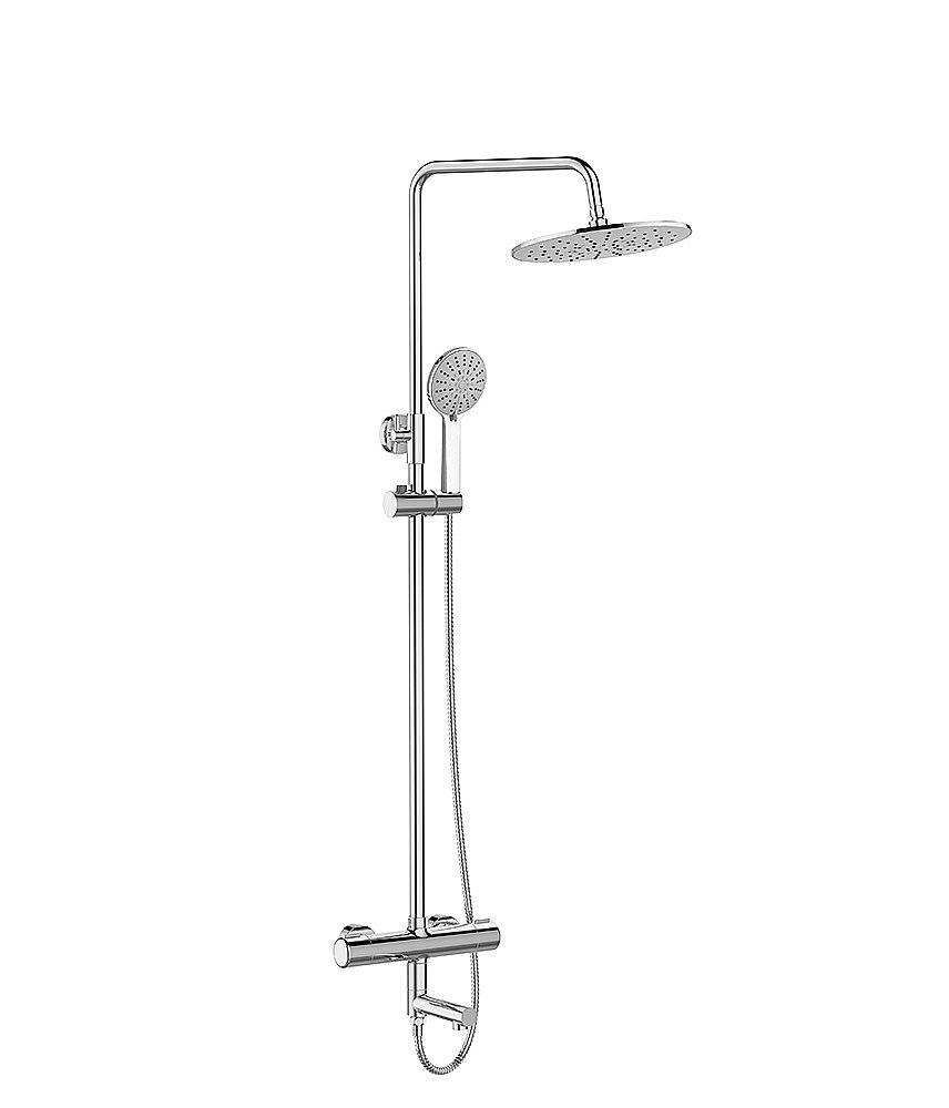 Душевая система Agger Thermo A2461100 хром купить в интернет-магазине сантехники Sanbest