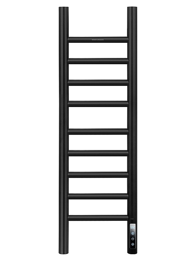 Полотенцесушитель электрический WONZON & WOGHAND BONN, Черный матовый (WW-AL4092-MB) купить в интернет-магазине сантехники Sanbest