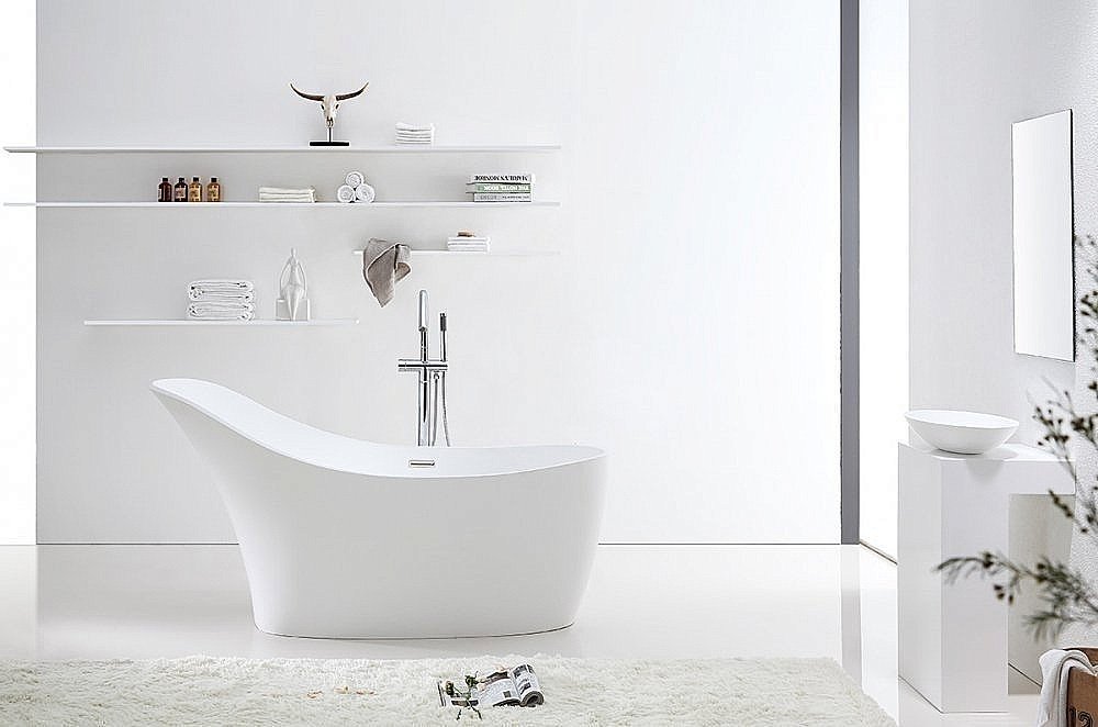 Ванна акриловая ABBER AB9245 169x75 купить в интернет-магазине Sanbest