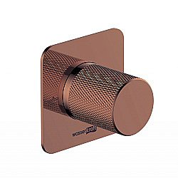 Дивертор Wasserkraft Paar A309 2 выхода, розовое золото для смесителя в интернет-магазине сантехники Sanbest