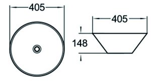 Раковина накладная SantiLine SL-1042 купить в интернет-магазине Sanbest