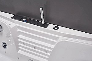 Ванна акриловая CeruttiSpa 9957 180x85 с гидромассажем белая купить в интернет-магазине Sanbest