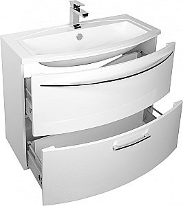 Тумба с раковиной De Aqua Лонг 167099 90 для ванной в интернет-магазине Sanbest