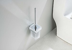 Ершик для унитаза Aquatek Либра AQ4310CR хром купить в интернет-магазине сантехники Sanbest