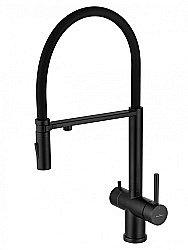 Смеситель для кухни WONZON & WOGHAND WW-88458009-MB черный матовый купить в интернет-магазине сантехники Sanbest