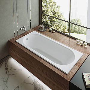 Ванна акриловая Alex Baitler Байкал 190x80 белая без опоры купить в интернет-магазине Sanbest