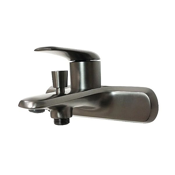 Смеситель для ванны Comforty 00-00013696 графит купить в интернет-магазине сантехники Sanbest