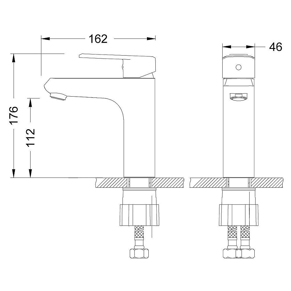 Смеситель для раковины Lemark Point LM0306C купить в интернет-магазине сантехники Sanbest