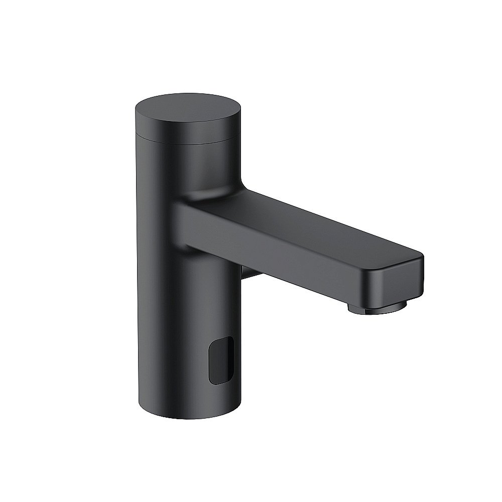 Смеситель для раковины Kludi Zenta E 3810039WR черный матовый купить в интернет-магазине сантехники Sanbest