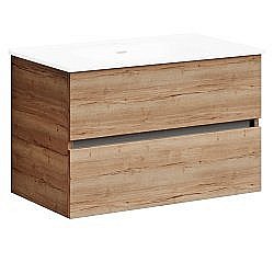 Тумба под раковину Sancos Urban UR80EG дуб галифакс купить в интернет-магазине сантехники Sanbest