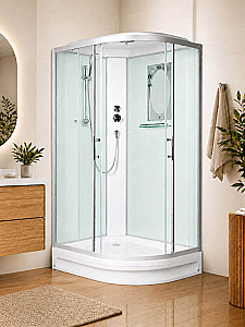 Душевая кабина WeltWasser WW500 WERRA XL 12802 90x120 с поддоном купить в интернет-магазине Sanbest