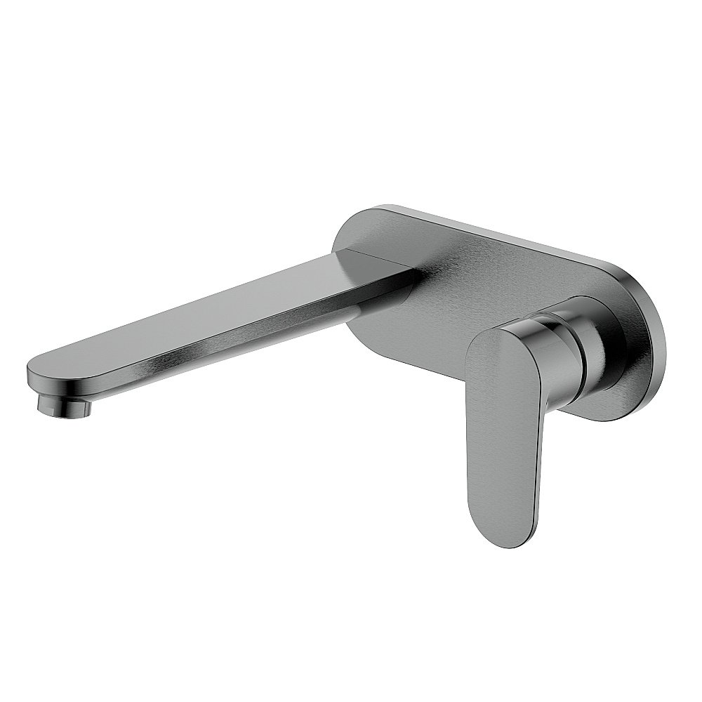 Смеситель для раковины Aquatek Ника AQ1813BGM оружейная сталь купить в интернет-магазине сантехники Sanbest