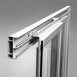 Душевой уголок Ravak SUPERNOVA SKCP4 80x80 черный/Transparent купить в интернет-магазине Sanbest