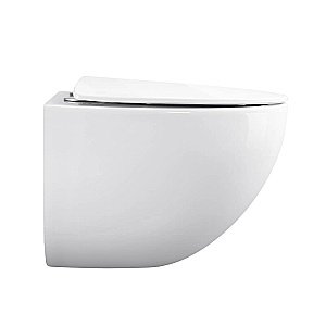 Унитаз подвесной Black&White UNIVERSE W-751 белый, безободковый купить в интернет-магазине Sanbest