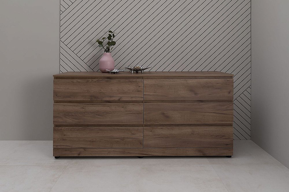 Комод Aquanet Сканди 302548 160 Дуб крафт для ванной в интернет-магазине сантехники Sanbest