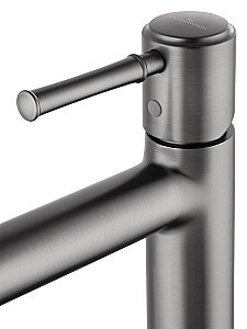 Смеситель для раковины высокий WONZON & WOGHAND TOR, Темный графит (WW-88019073-BGM) купить в интернет-магазине сантехники Sanbest