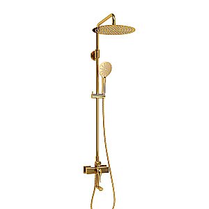 Душевая система WasserKRAFT Sauer A171.263.348.PG золото купить в интернет-магазине сантехники Sanbest