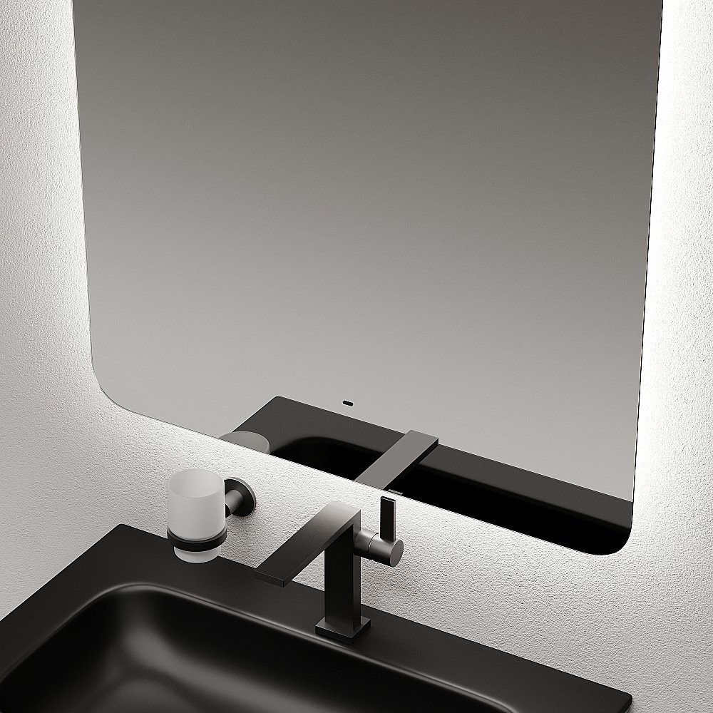 Зеркало LED Sancos Ray RA700 в ванную от интернет-магазине сантехники Sanbest