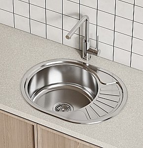 Кухонная мойка Iddis Suno SUN60PDi77 60 сталь купить в интернет-магазине сантехники Sanbest