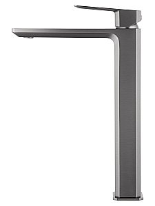 Смеситель для раковины высокий WONZON & WOGHAND DIAMOND WW-88239011-BGM темный графит купить в интернет-магазине сантехники Sanbest