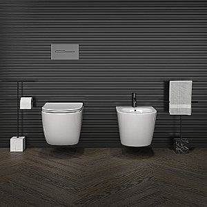 Биде подвесное Ceramica Nova FORMA CN3010 купить в интернет-магазине Sanbest