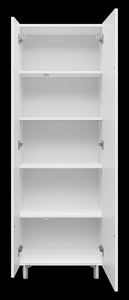 Пенал напольный Misty Лира 60 П-Лир0501-01Л белый для ванной в интернет-магазине сантехники Sanbest