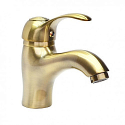 Смеситель для раковины Magliezza Luce 50123-br бронза купить в интернет-магазине сантехники Sanbest