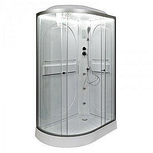 Душевая кабина DTO L602 R 98702 120x80 LED с гидромассажем купить в интернет-магазине Sanbest