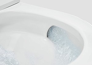 Унитаз подвесной Roca Inspira In-WashIN-TANK  803094001 безободковый купить в интернет-магазине Sanbest