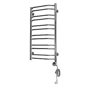 Полотенцесушитель электрический Domoterm Лаура П12 500x1000 E хром купить в интернет-магазине сантехники Sanbest