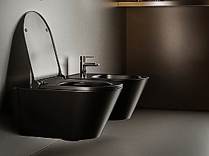 Биде Boheme Avva 974-B черное матовое купить в интернет-магазине Sanbest