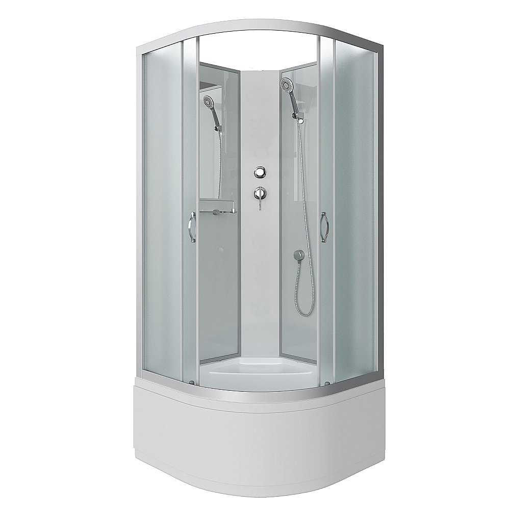 Душевая кабина Niagara Classic NG-2309-14BK 100х100 купить в интернет-магазине Sanbest