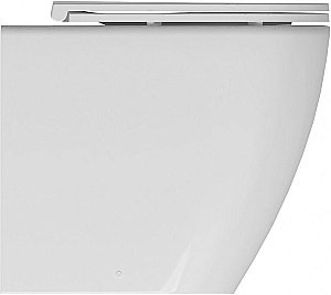 Унитаз приставной Allen Brau Reality 4.32004.20 белый, безободковый, с крышкой микролифт купить в интернет-магазине Sanbest