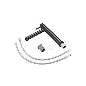 Смеситель для раковины Orange Steel M99-121b черный купить в интернет-магазине сантехники Sanbest