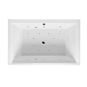 Ванна акриловая EXCELLENT Crown Lux RELAX WAEX.CRO19.RELAX.CR 190x120 белая с гидромассажем купить в интернет-магазине Sanbest