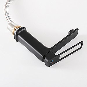 Смеситель для раковины GID Niagara L057BMK черный матовый купить в интернет-магазине сантехники Sanbest