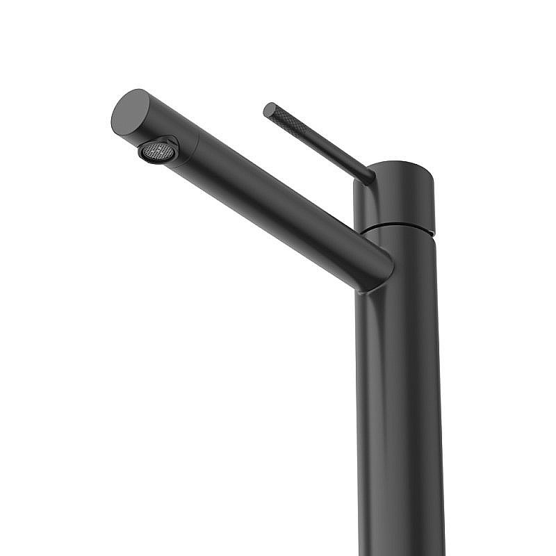 Смеситель для раковины Cezares RELAX-LC2-NOP-W0 черный матовый купить в интернет-магазине сантехники Sanbest