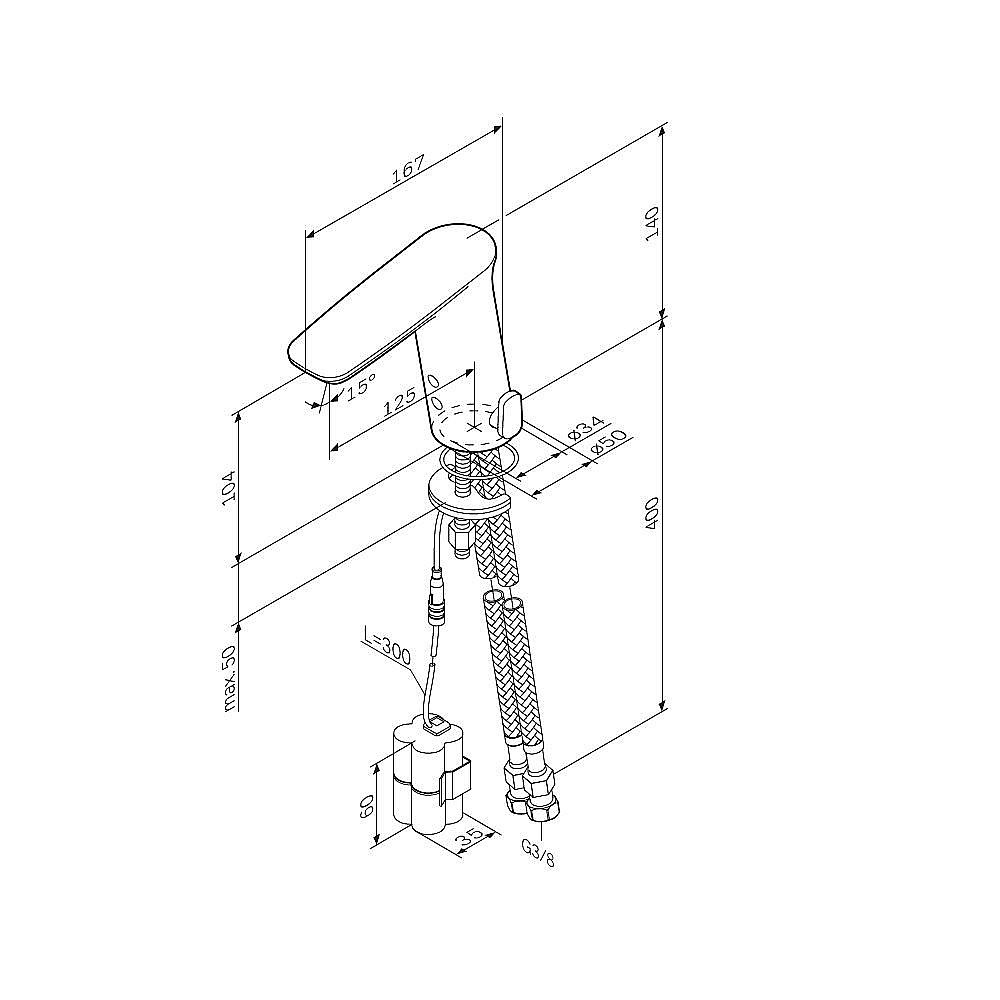 Смеситель для раковины AM.PM Inspire V2.0 F50A02322 купить в интернет-магазине сантехники Sanbest