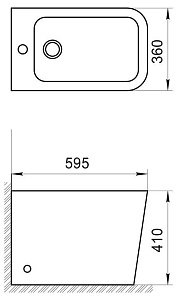 Биде напольное Belbagno ARDENTE-R BB003B купить в интернет-магазине Sanbest