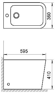 Биде напольное Belbagno ARDENTE-R BB003B купить в интернет-магазине Sanbest