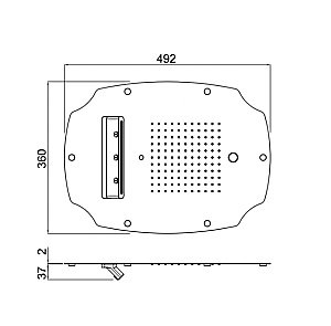 Верхний душ Carimali MyDream Colonial 23078XN-CRX купить в интернет-магазине сантехники Sanbest