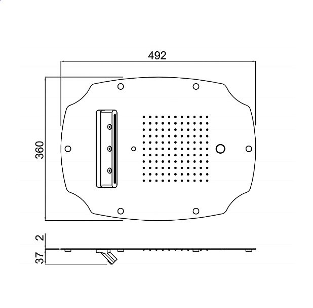 Верхний душ Carimali MyDream Colonial 23078XN-CRX купить в интернет-магазине сантехники Sanbest