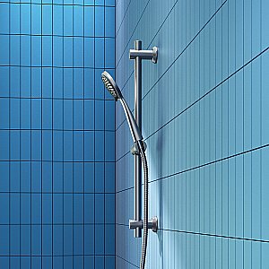 Душевой гарнитур Dorff Logic NEW D0103000SS сталь купить в интернет-магазине сантехники Sanbest