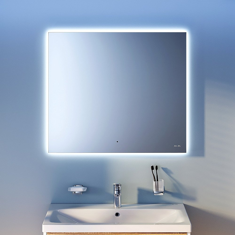 Зеркало с Led подсветкой AM.PM X-Joy M85MOX10801S 80 в ванную от интернет-магазине сантехники Sanbest