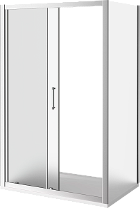 Душевой уголок Good door LATTE WTW+SP 110x90 матовый купить в интернет-магазине Sanbest