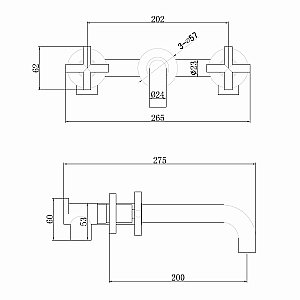 Смеситель для раковины Abber Wasser Kreis AF81121G золото матовое купить в интернет-магазине сантехники Sanbest