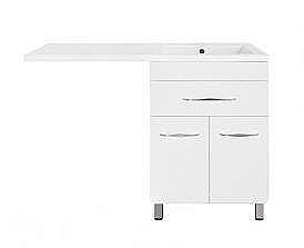 Тумба под раковину Style Line ВаЛеРо 60 белая купить в интернет-магазине сантехники Sanbest