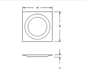 Мыльница Migliore Kvant 29744 хром купить в интернет-магазине сантехники Sanbest