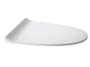 Унитаз подвесной Ceramalux CL-2100 белый, безободковый, с крышкой микролифт купить в интернет-магазине Sanbest